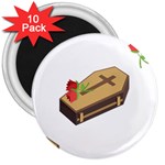 coffin emojis 3  Magnet (10 pack)