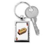 coffin emojis Key Chain (Rectangle)