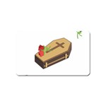 coffin emojis Magnet (Name Card)