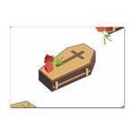 coffin emojis Sticker A4 (10 pack)