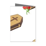 coffin emojis Mini Greeting Cards (Pkg of 8)