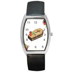 coffin emojis Barrel Style Metal Watch