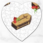 coffin emojis Jigsaw Puzzle (Heart)