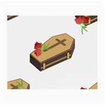 coffin emojis Small Glasses Cloth