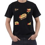 coffin emojis Men s T-Shirt (Black)