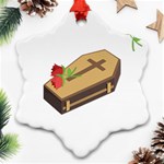 coffin emojis Ornament (Snowflake)