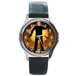 Friday 13th Zombie Round Metal Watch