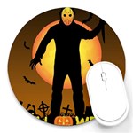 Friday 13th Zombie Round Mousepad