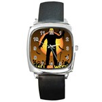 Friday 13th Zombie Square Metal Watch