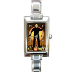 Friday 13th Zombie Rectangle Italian Charm Watch