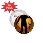 Friday 13th Zombie 1.75  Button (10 pack) 