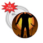 Friday 13th Zombie 2.25  Button (10 pack)