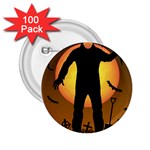 Friday 13th Zombie 2.25  Button (100 pack)