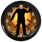 Friday 13th Zombie Wall Clock (Black)