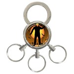 Friday 13th Zombie 3-Ring Key Chain