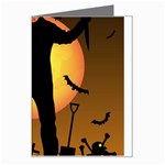 Friday 13th Zombie Greeting Card