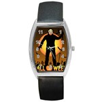 Friday 13th Zombie Barrel Style Metal Watch