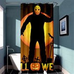 Friday 13th Zombie Shower Curtain 36  x 72  (Stall)