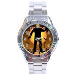 Friday 13th Zombie Stainless Steel Analogue Watch