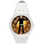 Friday 13th Zombie Round Plastic Sport Watch (M)