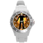 Friday 13th Zombie Round Plastic Sport Watch (L)