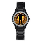 Friday 13th Zombie Stainless Steel Round Watch