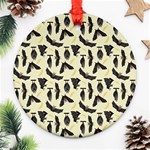 yellow bats Ornament (Round)