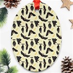 yellow bats Ornament (Oval)