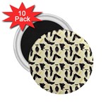 yellow bats 2.25  Magnet (10 pack)