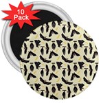 yellow bats 3  Magnet (10 pack)