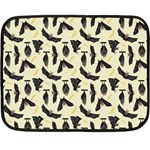 yellow bats Fleece Blanket (Mini)