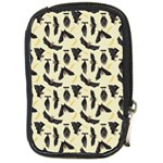 yellow bats Compact Camera Leather Case