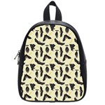 yellow bats School Bag (Small)