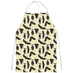 yellow bats Full Print Apron