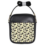 yellow bats Girls Sling Bag