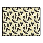 yellow bats Fleece Blanket (Small)