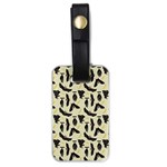 yellow bats Luggage Tag (one side)