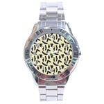 yellow bats Stainless Steel Analogue Watch