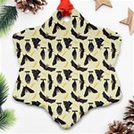 yellow bats Ornament (Snowflake)