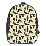 yellow bats School Bag (XL)