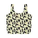 yellow bats Full Print Recycle Bag (M)