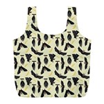 yellow bats Full Print Recycle Bag (L)