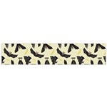 yellow bats Flano Scarf (Small)