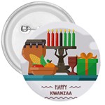 Happy Kwanzaa Gifts 3  Button