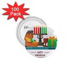 Happy Kwanzaa Gifts 1.75  Button (100 pack) 