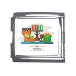 Happy Kwanzaa Gifts Mega Link Italian Charm (18mm)