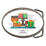 Happy Kwanzaa Gifts Belt Buckle