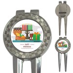 Happy Kwanzaa Gifts 3-in-1 Golf Divot