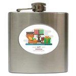 Happy Kwanzaa Gifts Hip Flask (6 oz)