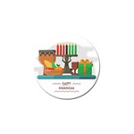 Happy Kwanzaa Gifts Golf Ball Marker